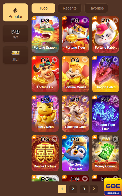 Jogos Certificados 68e.com